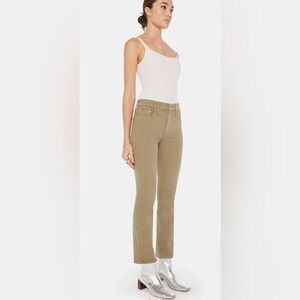 Mother Superior Insider‎ Hover Mid Rise Bootcut  Jeans Mermaid Wash